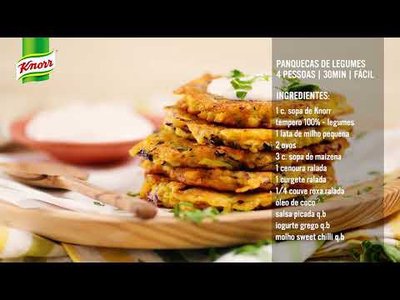 Panquecas de Legumes
