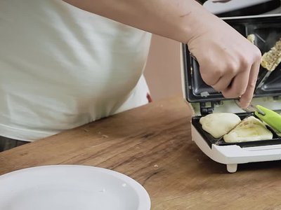 Receita de Waffles na Sanduicheira
