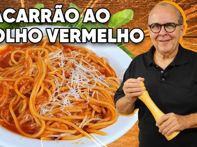 Macarrão com Molho Vermelho (Rápido)