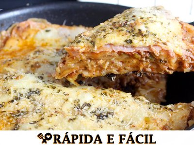 Lasanha de Frigideira Fácil