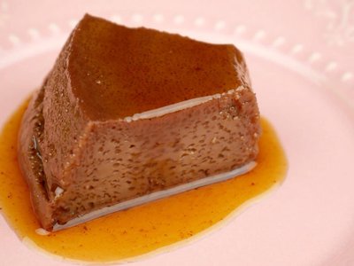Pudim de Chocolate com Café