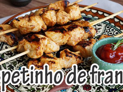 Espetinho de Frango com Especiarias
