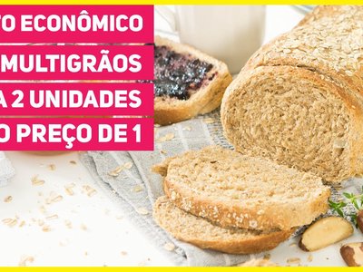 Pão Multigrãos Caseiro Bem Fofinho