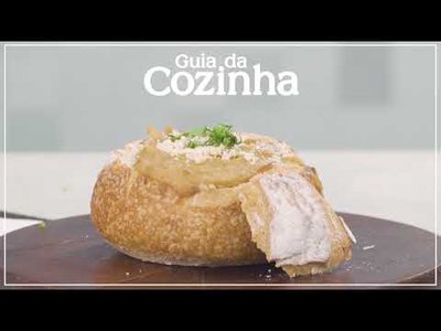 Sopa-creme de Cebola Gratinada