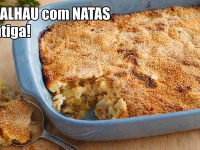 Bacalhau com Natas à Antiga