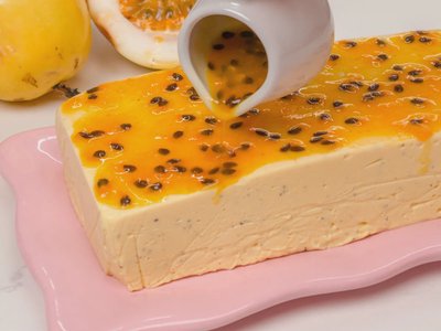 Mousse de Maracujá de Corte