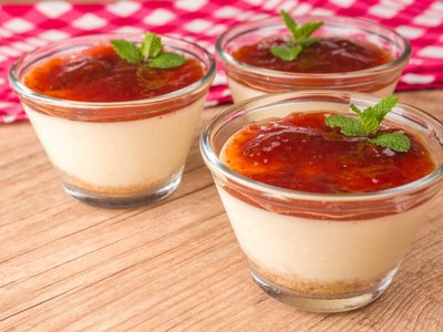 Cheesecake no Pote