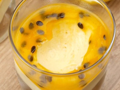 Mousse de Maracujá com 3 ingredientes