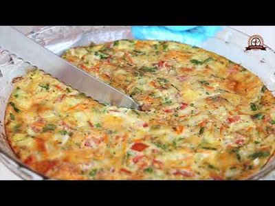 Omelete de Forno com Legumes