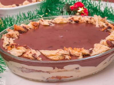 Pavetone de Chocolate com Maracujá