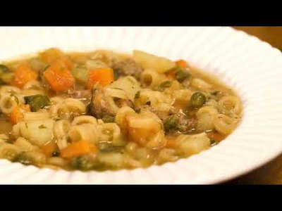 Sopa de Legumes com Macarrão