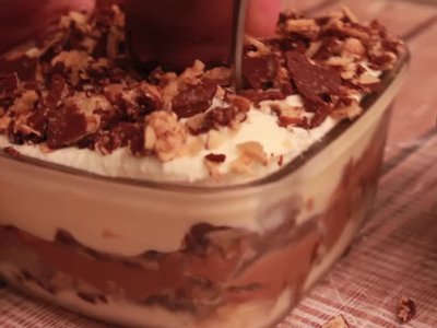 Receita de Pavê de Sonho de Valsa Tradicional