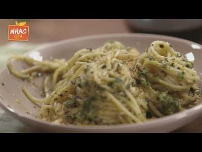 Espaguete com Molho Pesto