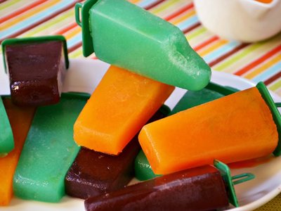 Picolé Caseiro de Frutas