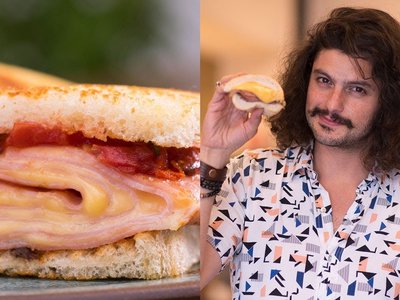 Sanduíche Bauru com Geleia de Tomate