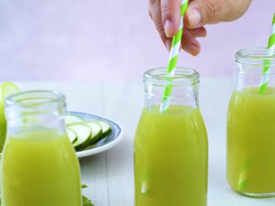Receita de Suco de Pepino