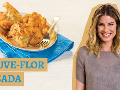 Couve-flor assada com páprica