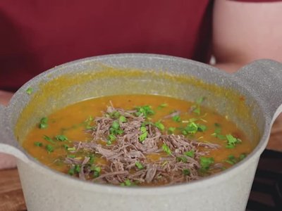 Receita de Caldo de Mandioca 