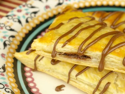 Folhado de Nutella com apenas 3 ingredientes