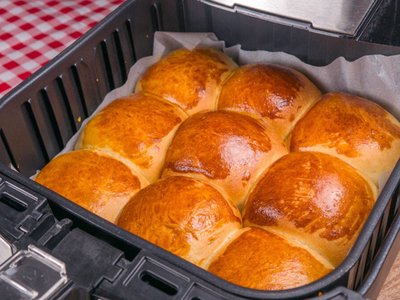Pão na Airfryer