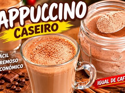 Cappuccino em Pó Caseiro