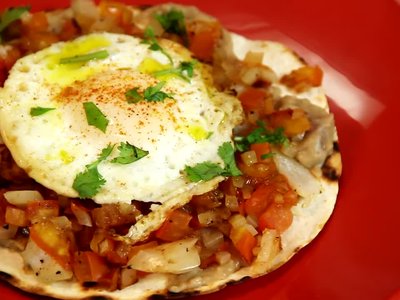 Receita de Como fazer Huevos Rancheros