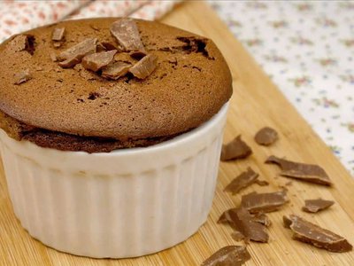 Suflê de Chocolate