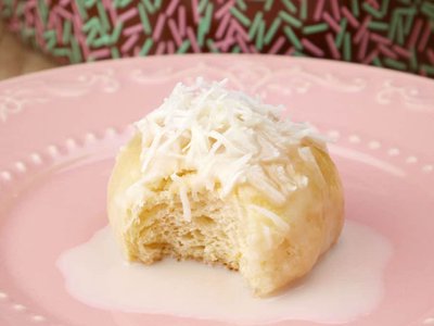 Pãozinho de Leite Condensado com Coco