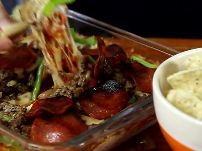 Receita de Pizza Dip