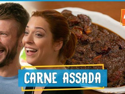 Carne Assada com Molho de Cerveja Escura