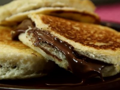 Receita de Tortinha de Nutella