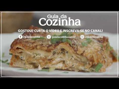Lasanha de Brócolis com Queijo