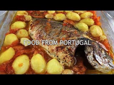 Peixe Assado no Forno