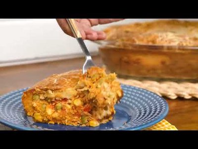 Torta de Frango de Liquidificador