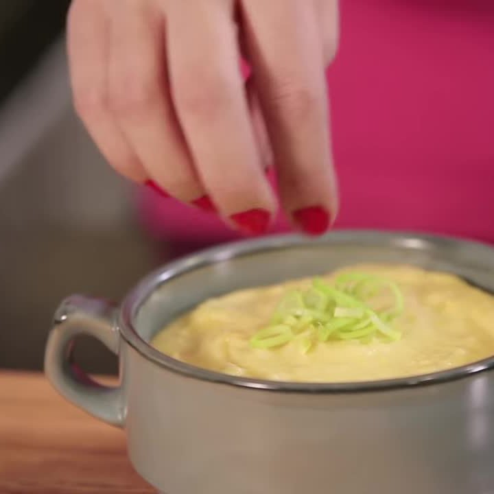 Receita de Sopa Cremosa de Milho
