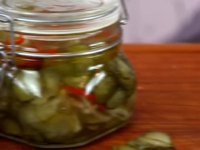 Receita de Relish de Pepino