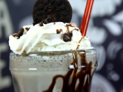 Receita de Milkshake de Oreo