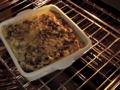 Receita de Polenta com Cogumelos