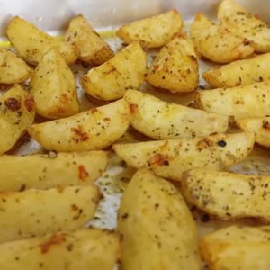 Receita de Batata Rústica Crocante