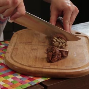 Receita de Salame de Chocolate com Bolacha Maisena