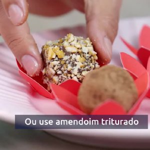 Receita de Trufa de Chocolate e Batata Doce